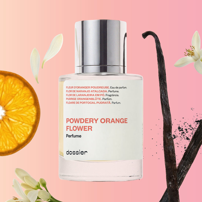 Powdery Orange Flower
