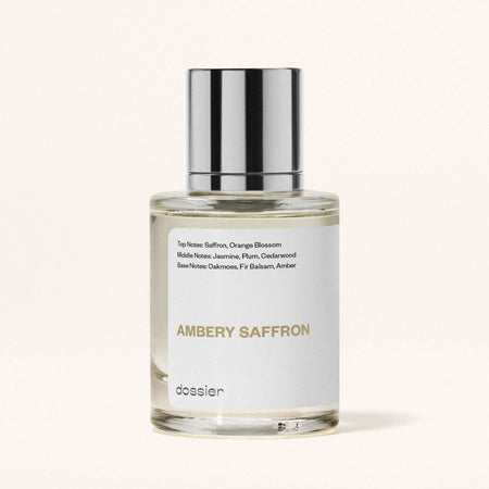 Ambery Saffron Inspirado en Baccarat Rouge 540 de MFK - dupe knock off imitation duplicate alternative fragrance