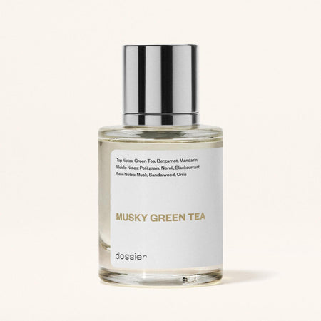 Musky Green Tea Inspirado en Silver Mountain Water de Creed - dupe knock off imitation duplicate alternative fragrance